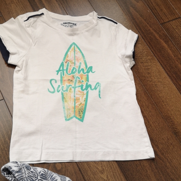 Boys surf-themed cotton set - size 5 - Picture 3 of 16